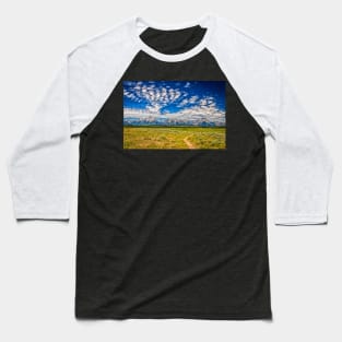 Grand Teton Mountain Range Baseball T-Shirt